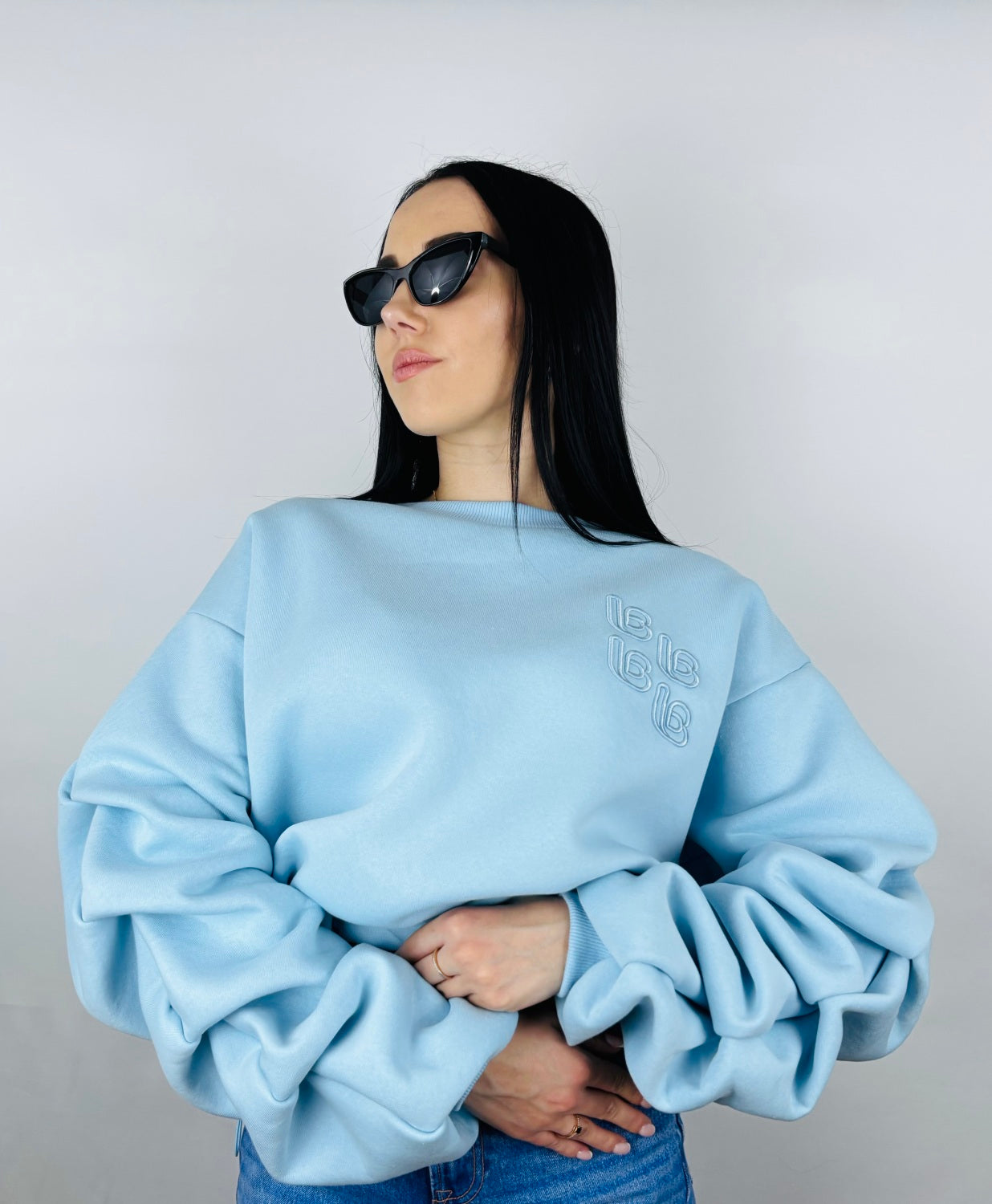 LUX DŽEMPERIS - Gaiši zils